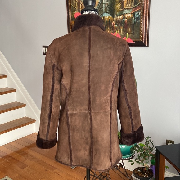 Lamb shearling jacket - Picture 6 of 14
